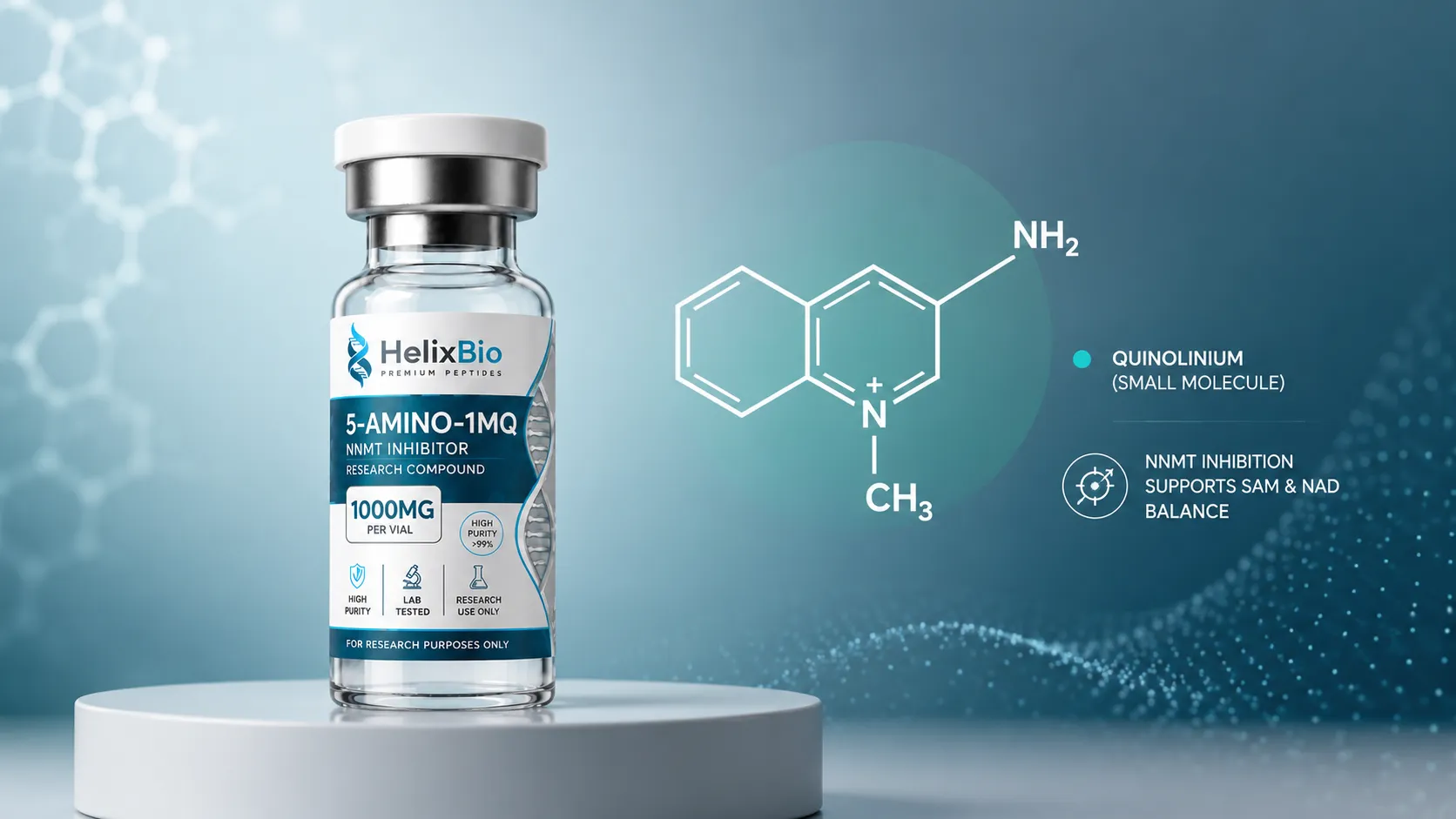5-Amino-1MQ NNMT Inhibitor Research: Why It Is Not a Peptide