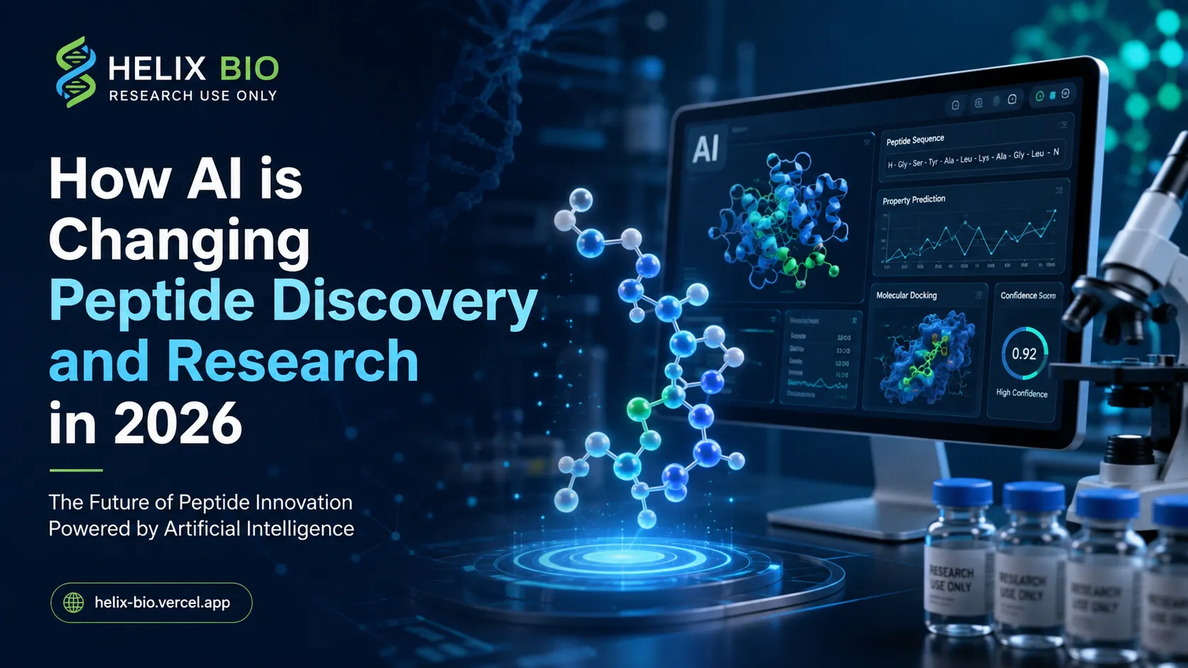 How AI Is Changing Peptide Discovery and Research in 2026